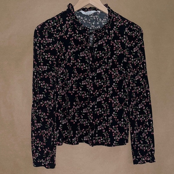 & Other Stories - Floral Button Up Blouse - Picture 3 of 11